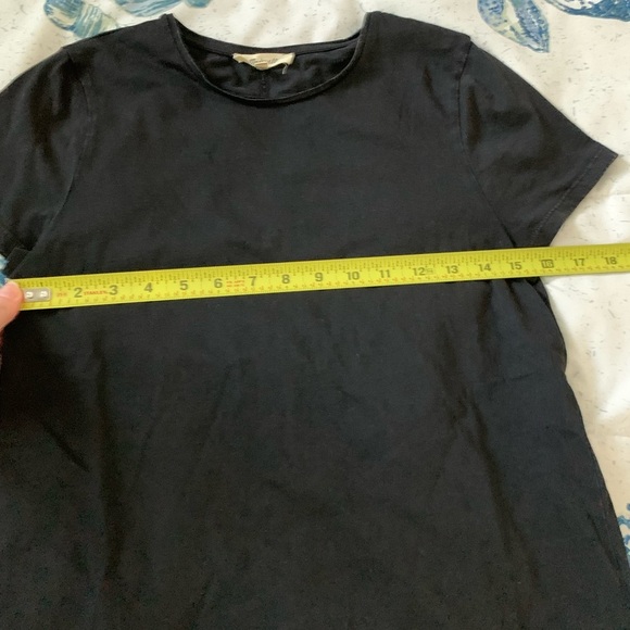 NWOT Madewell Black Short Sleeve Tee - Picture 3 of 3